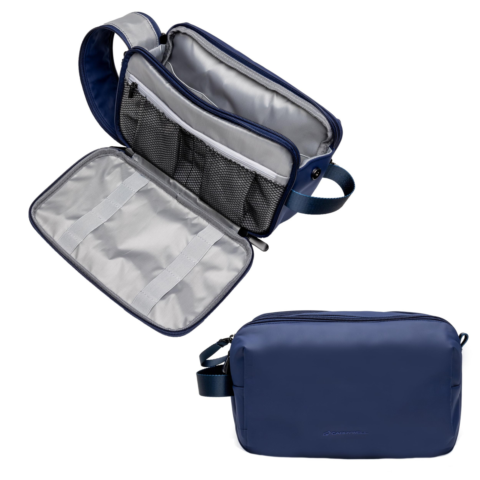 (Not Made In China) Men's Travel Toiletry Bag, Dopp Kit For Men, Water-Resist...