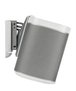Flexson Wall Mount For Sonos Play 1 White Pivot & Tilt Wall Mount