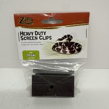 Heavy Duty Reptile 5 - 29 Gallon Cage Screen Cover Clips 2pk Zilla