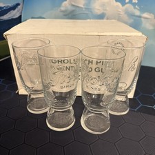 12 Grolsch Pilsner Beer  Pint  Glasses