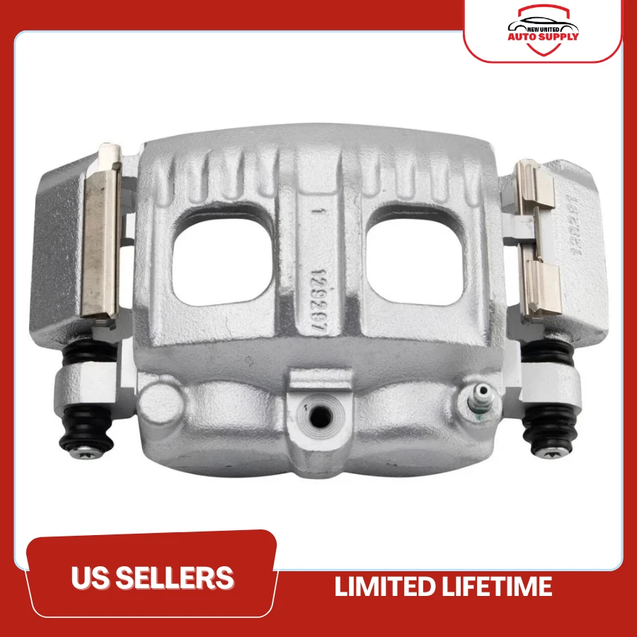 Pinza de freno trasera izquierda con soporte para Chrysler 200, Dodge Avenger, Jeep Compass Foto 3 de 4