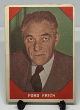 Fleer Baseball Greats Ford Frick #74 Base Set MLB Sports Trading Card