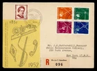 DR WHO 1952 SWITZERLAND FDC TELEGRAPH ANIV  R77177