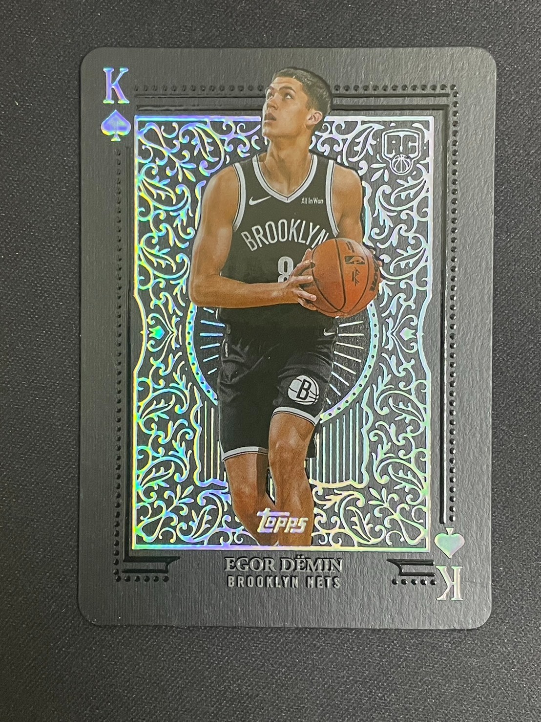 Egor Demin 2025-26 Topps Basketball RC All Kings SSP Case Hit Rookie #AK-23