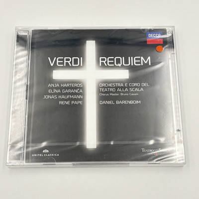 Verdi Requiem Live in Milan 2012 2CD Daniel Barenboim  New & Sealed Classical