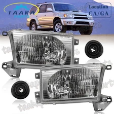 FITS for 1999-2002 Toyota 4Runner Headlight Assembly Set (Left&Right)