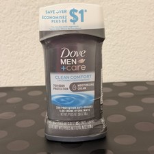DOVE MEN  CARE Antiperspirant Deodorant Stick Clean Comfort Twin Pack 72 Hour 2