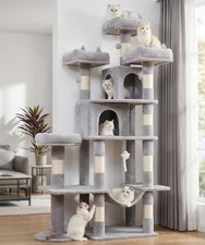 Heavy Duty Cat Tree for Indoor Cat, 71 Inch Large Cat Tower with Scratching P...