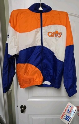 Vintage NBA Apex One  Cleveland Cavaliers Zip Lined Windbreaker Jacket Size M