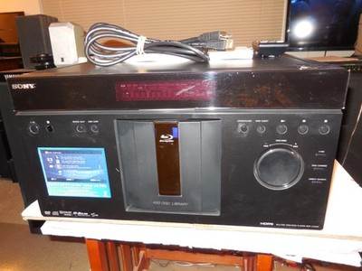Sony 400 Mega Blu Ray/DVD BDP-CX960 Changer/Player