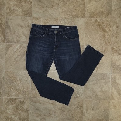 MAVI Men's Jake Slim Leg Blue Denim Jeans Size 32 x 32 (Actual 33 x 27) Stretch