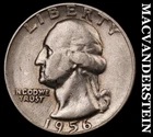 1956 Silver Washington Quarter-Scarce Better Date No Reserve #i2892