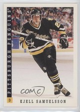 1993-94 Score Canadian Kjell Samuelsson #184 q7c