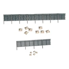 Mini Fence Scenery Accessories for Rail Layout Model Railroad Model Building