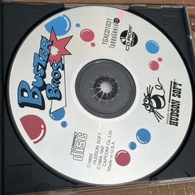Buster Bros TurboGrafx CD Complete In Case CIC