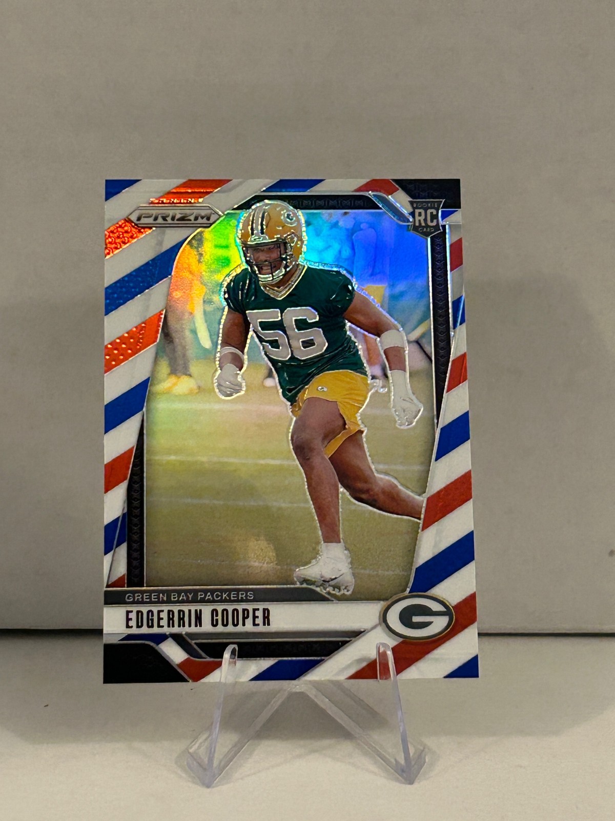 Edgerrin Cooper Panini Prizm #331 Red/White/Blue