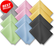 Glasses Cleaning Cloths 12 Pack Lens Wipes for Eyeglasses Phones Screens - US