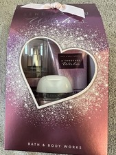 Bath  Body Works Thousand Wishes Mini Gift Set Mist, Cream  Antibacterial NEW