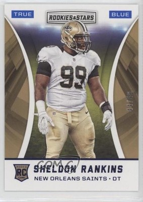 2016 Panini Rookies & Stars One Star True Blue 44/49 Sheldon Rankins #154 RC z7h