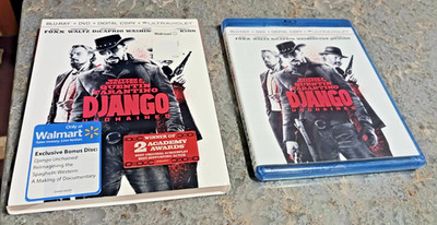 Django Unchained (Blu-ray + DVD + Digital + UV) w/Slipcover; 2013- New, Sealed!!