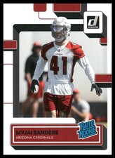 2022 Donruss Myjai Sanders Rookie Arizona Cardinals #390