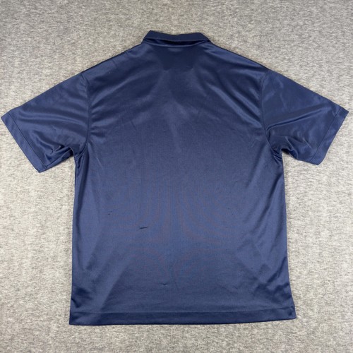 North Carolina Tar Heels Shirt Mens Large Navy Nike Dri-FIT Golf Polo NCAA - Picture 13 of 14