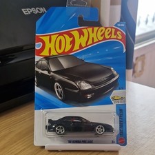Hot Wheels Factory Fresh '98 Honda Prelude 1:64 Black Diecast Car Unopened