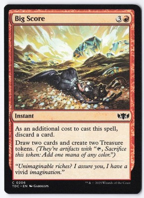 Big Score C Commander: Tarkir: Dragonstorm 206 NM