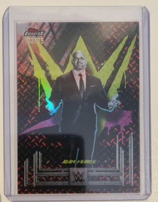 Adam Pearce topps finest wwe 2025 3/25