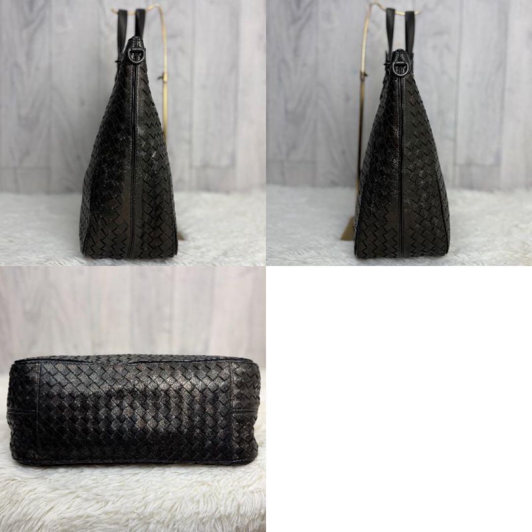 BOTTEGA VENETA Intrecciato Hand Bag Tote Bag Shoulder Bag Leather Brown M1237 thumbnail 13