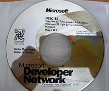 Windows NT Workstation 4.0  Windows 95 Full Version Korean CD w/ License