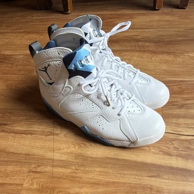 Air Jordan 7 Retro White/french Blue Size 10.5m