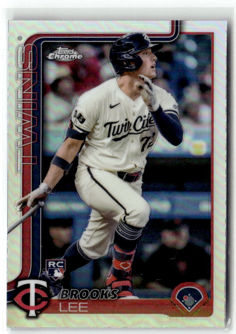 2025 Topps Chrome #234 Brooks Lee Refractors