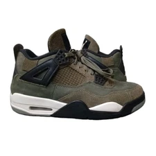 Jordan 4 SE Retro Low Craft Mens Shoes 9 Olive Green Basketball Sneakers 
