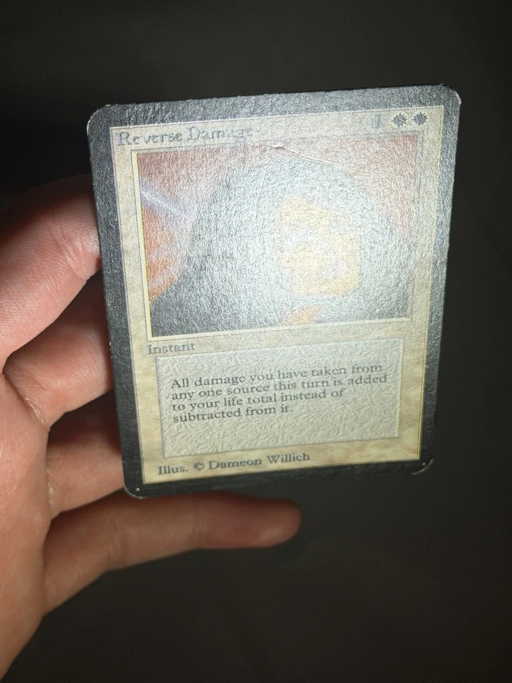 MTG Reverse Damage Alpha Magic the Gathering - Image 2 of 4