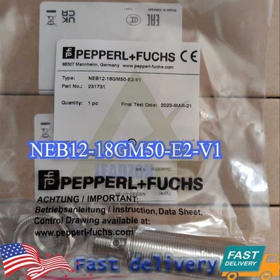 1PCS NEW FOR Pepperl+Fuchs NEB12-18GM50-E2-V1 Sensor Fast delivery Fast Ship