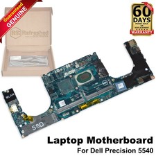 Dell Precision 5540 Laptop Motherboard Core i5-9400H 2.50GHz LA-H331P PP6GJ