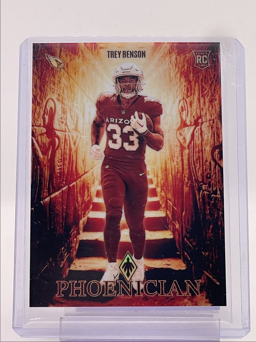 TREY BENSON 2024 PHOENIX PHOENICIAN SSP ROOKIE ARIZONA CARDINALS RC Q4561