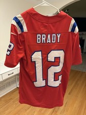 Nike New England Patriots Tom Brady Rob Gronkowski PAIR NFL Jersey Size M