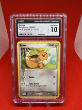 2006 POKEMON POP SERIES 3 #13 EEVEE CGC 10 GEM MINT on eBay