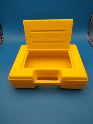 K'NEX 1993 Vintage Yellow Fliptop Storage Carrying Case | eBay