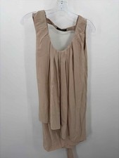 Abito corto senza maniche usato Flavio Castellani marrone taglia 40