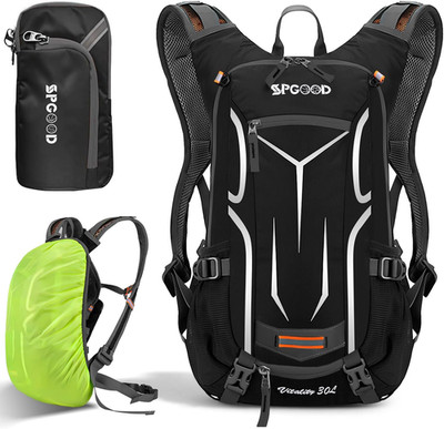 20L/25L/30L Waterproof Bike Backpack with Rain Cover MTB Cycling Bag Unisex