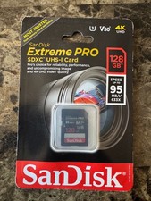 SanDisk - Extreme PRO 128GB SDXC UHS-I Memory Card