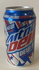 2017 12oz. MTN DEW SODA CAN ( DEW*S*A ) EMPTY...