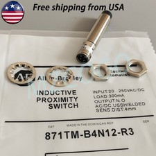 For Allen Bradley 871TM-B4N12-R3 NO 4Pin AC/DC Inductive Proximity Sensor Switch