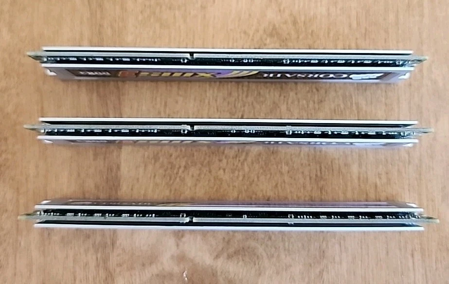 Corsair XMS3 6 GB (3 x 2GB) DIMM 1600 MHz DDR3 RAM Memory (TR3X6G1600C9) QTY 1 - Image 3 of 3