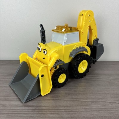 Fisher Price Bob The Builder R/C Super Scoop Talking RC No Remote TESTED