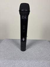 Singing Machine SMM107 UHF Wireless Karaoke Microphone Black