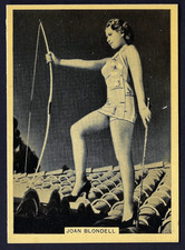 BRITISH AMERICAN (PRINTED) - GRACE AND BEAUTY (1-45) - #38 JOAN BLONDELL